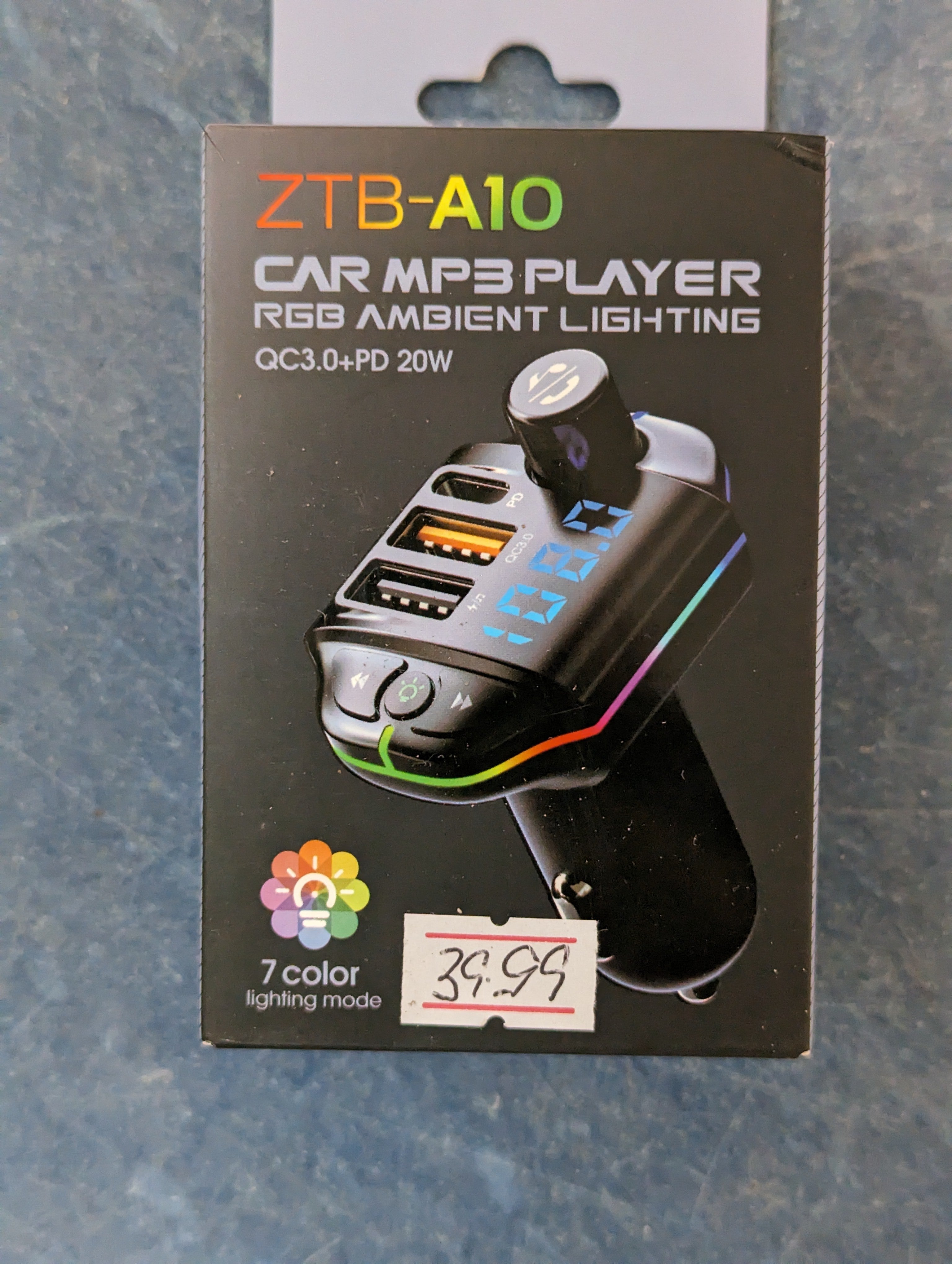 Adapteur Bluetooth ZTB-A10 pour voiture 